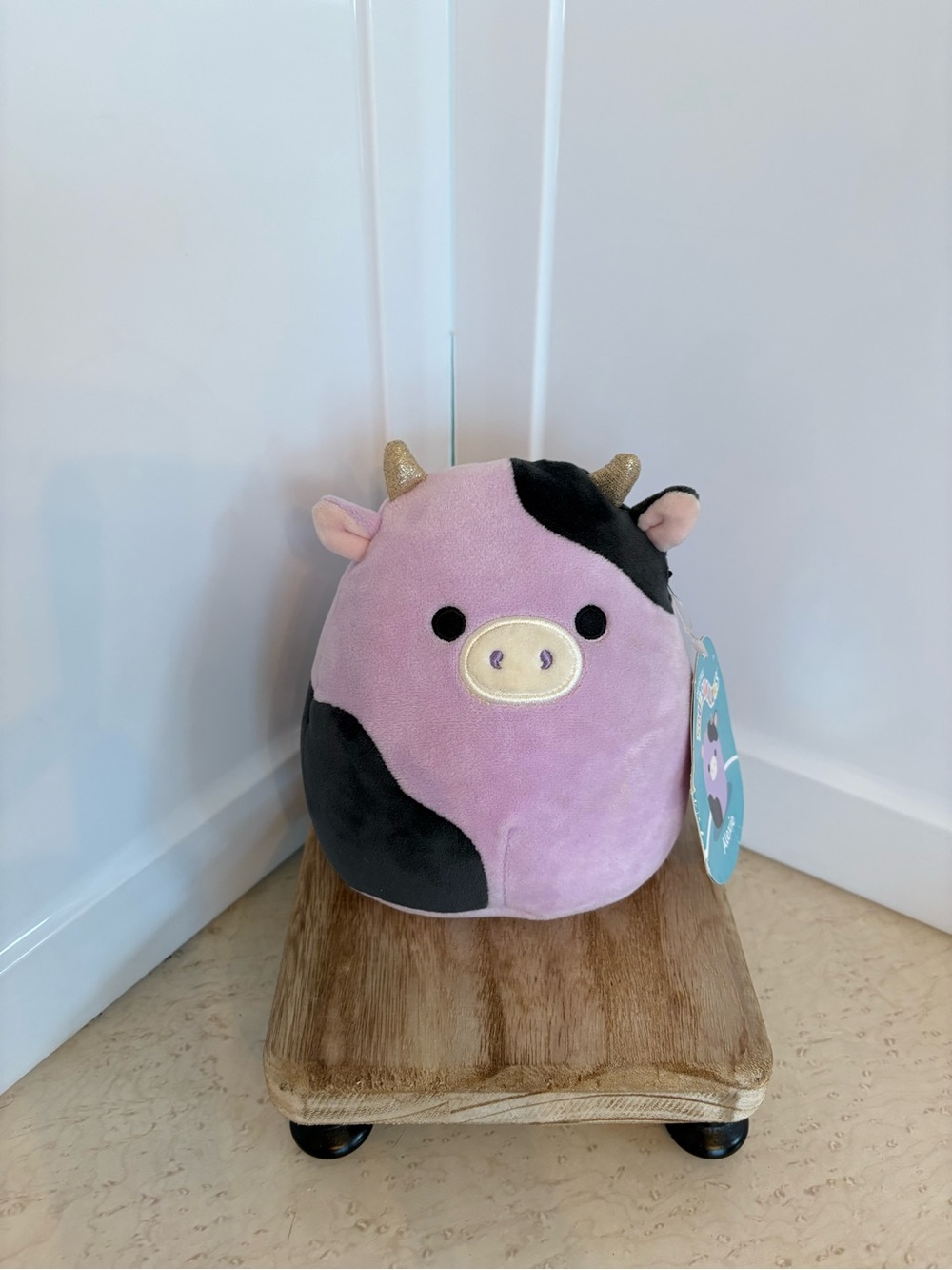 Squishmallow Alexie The Purple Cow